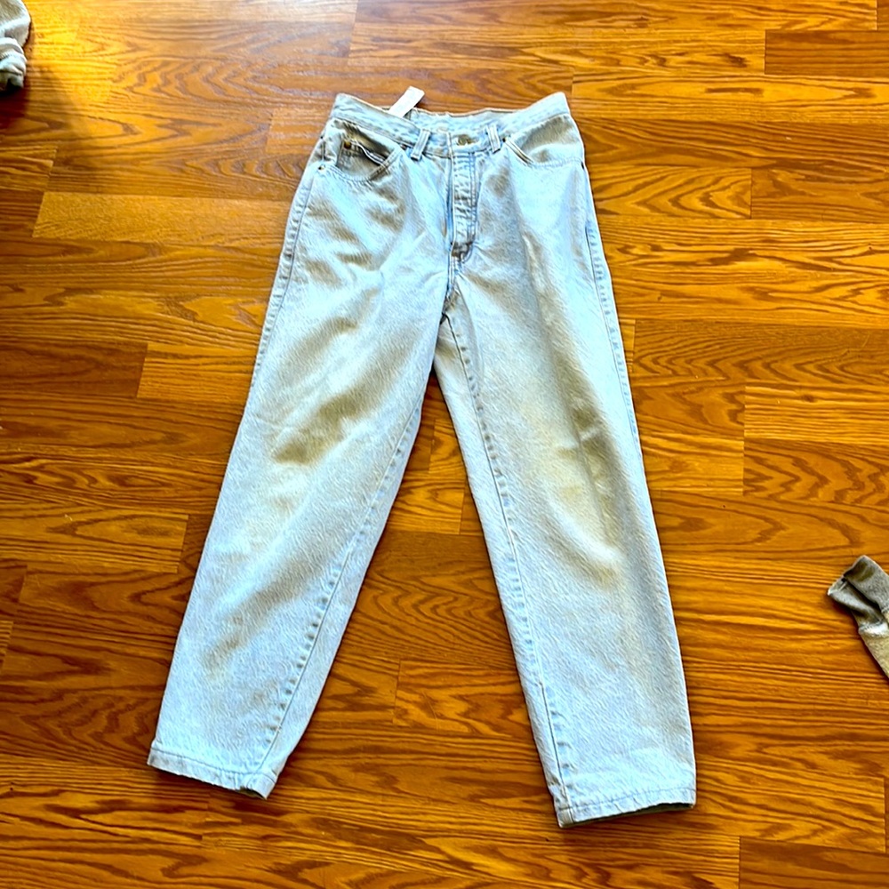 Rare Levi vintage native blue white wash jeans